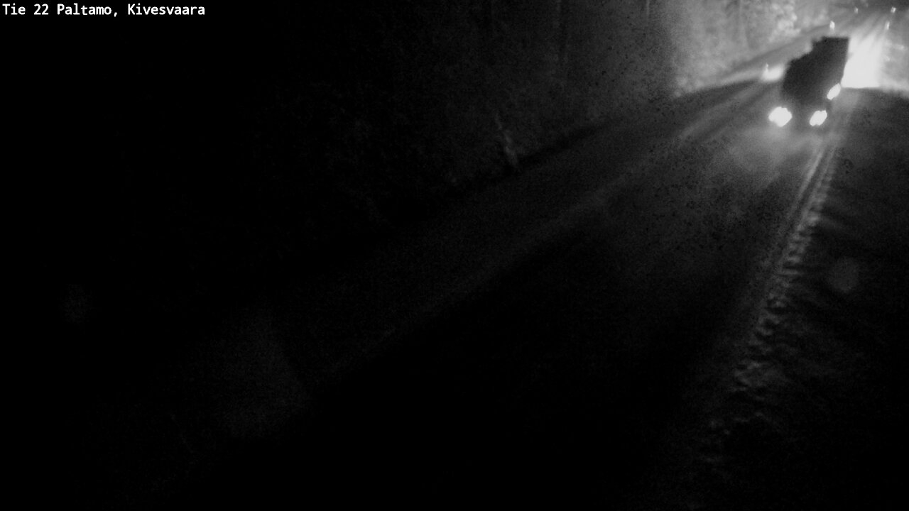Weather Camera Image Väg 22 Paltamo, Kivesvaara, Paltamo, Kainuu
