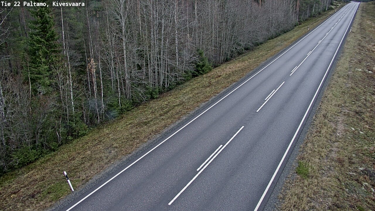 Weather Camera Image Road 22 Paltamo, Kivesvaara, Paltamo, Kainuu