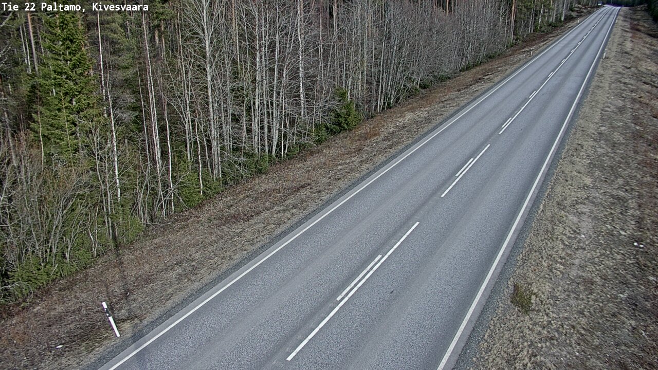 Kelikamerat Kuva Tie 22 Paltamo, Kivesvaara, Paltamo, Kainuu