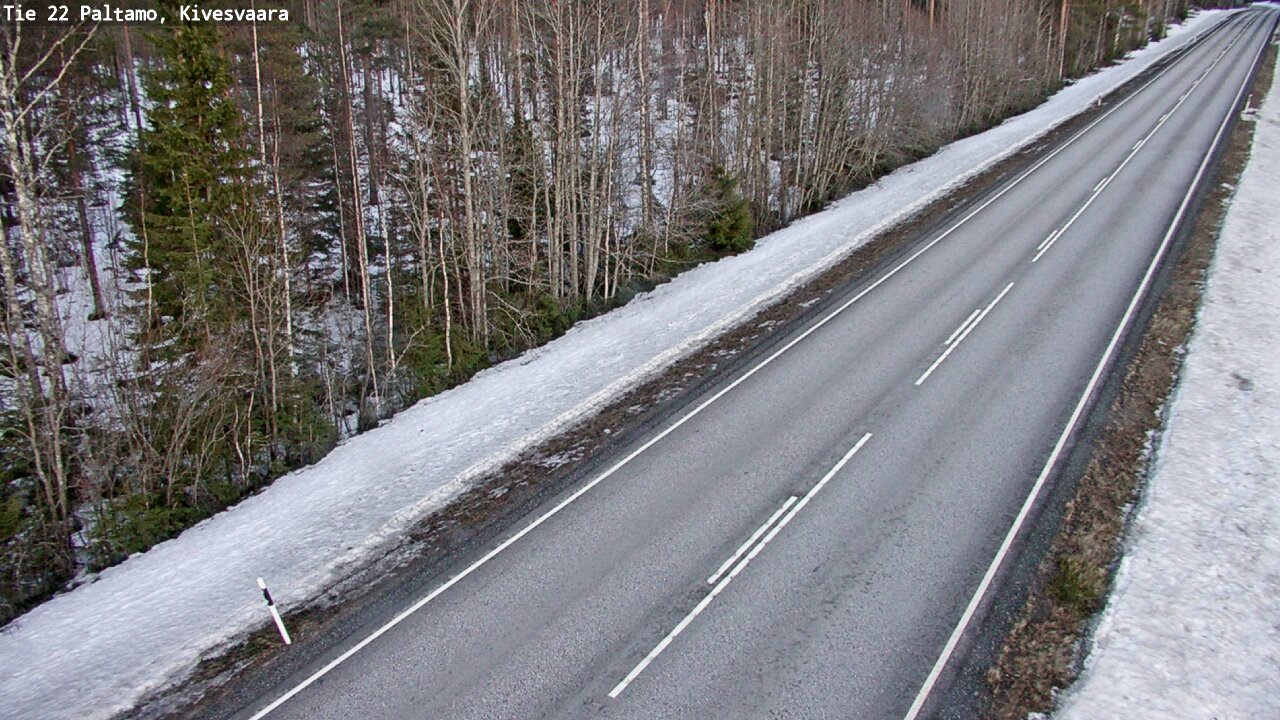 Kelikamerat Kuva Tie 22 Paltamo, Kivesvaara, Paltamo, Kainuu