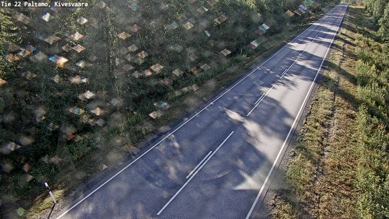 Weather Camera Image Väg 22 Paltamo, Kivesvaara, Paltamo, Kainuu