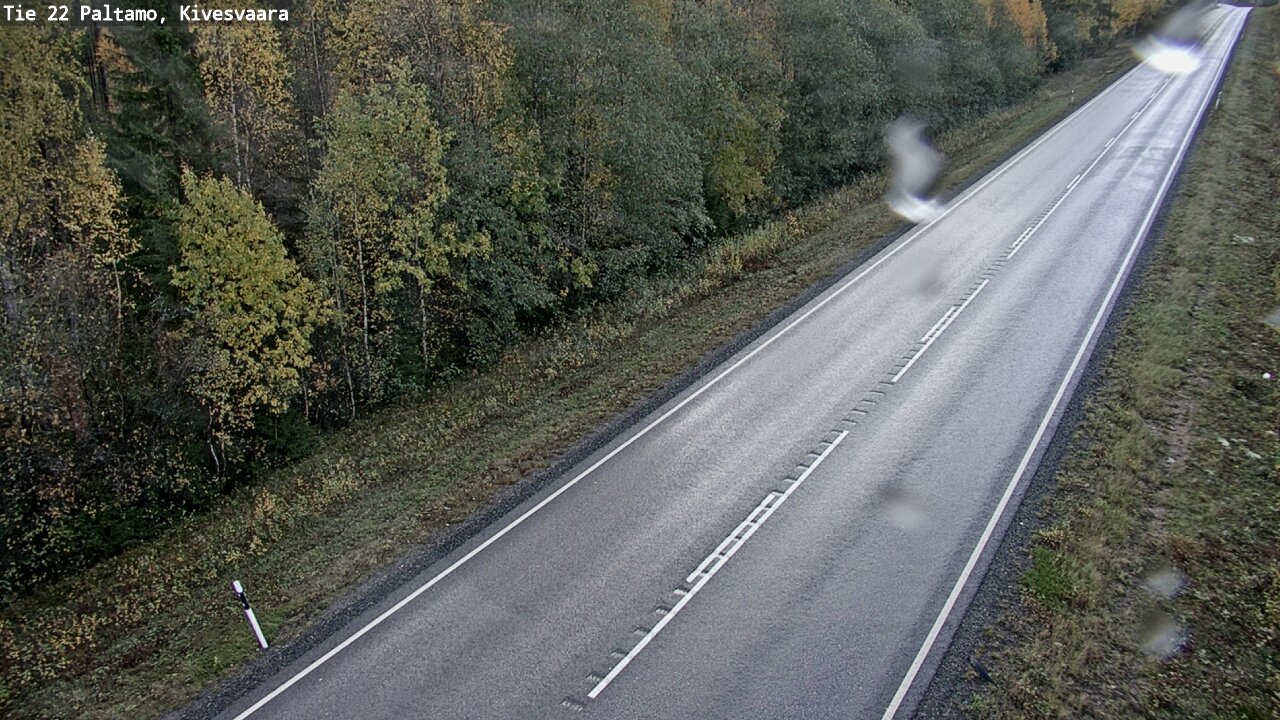 Weather Camera Image Road 22 Paltamo, Kivesvaara, Paltamo, Kainuu