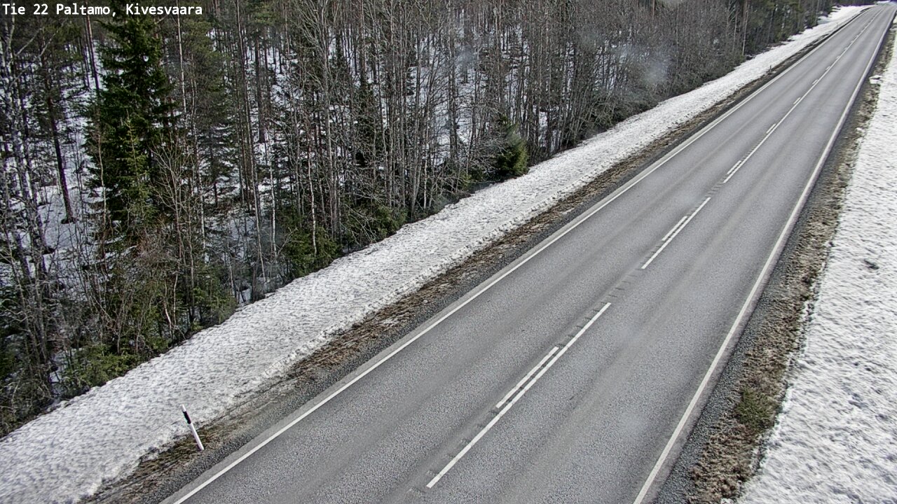 Kelikamerat Kuva Tie 22 Paltamo, Kivesvaara, Paltamo, Kainuu