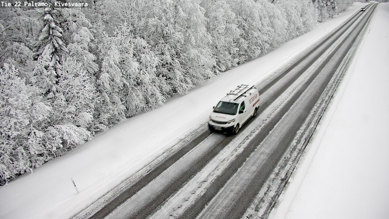 Weather Camera Image Väg 22 Paltamo, Kivesvaara, Paltamo, Kainuu