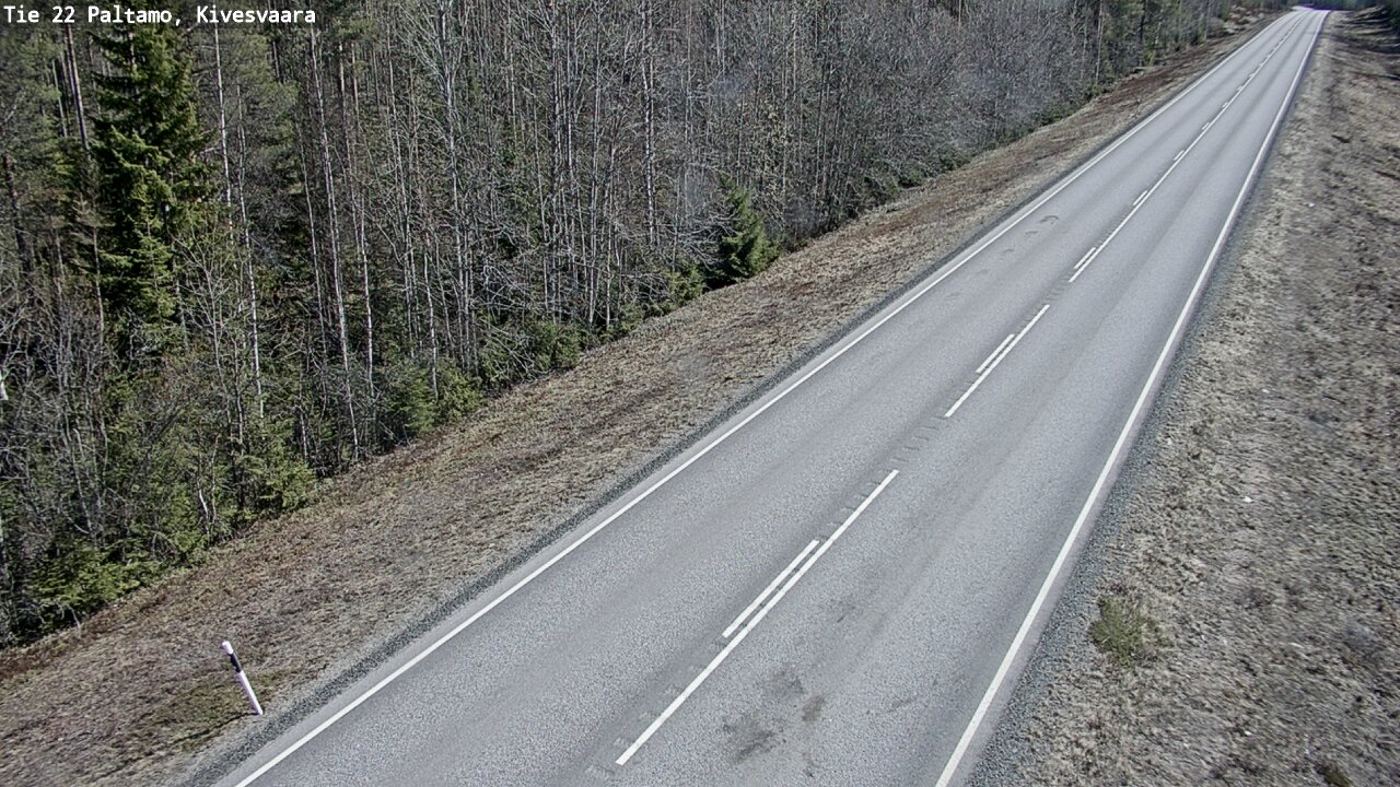 Kelikamerat Kuva Tie 22 Paltamo, Kivesvaara, Paltamo, Kainuu