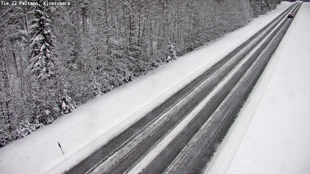 Weather Camera Image Väg 22 Paltamo, Kivesvaara, Paltamo, Kainuu