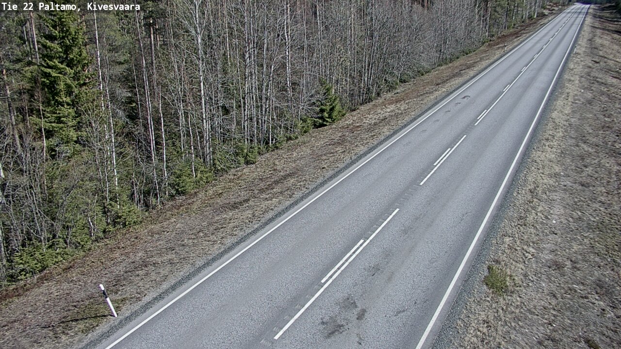 Kelikamerat Kuva Tie 22 Paltamo, Kivesvaara, Paltamo, Kainuu