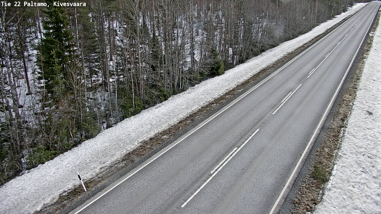 Kelikamerat Kuva Tie 22 Paltamo, Kivesvaara, Paltamo, Kainuu