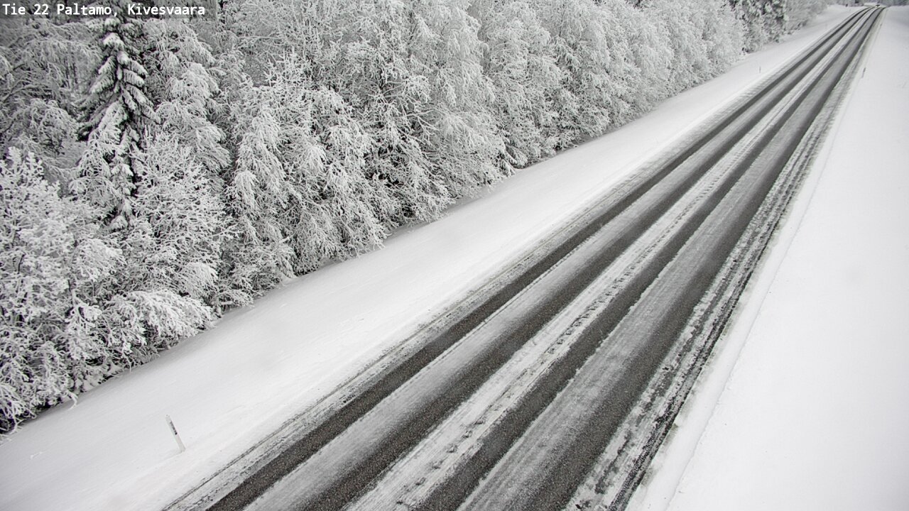 Weather Camera Image Road 22 Paltamo, Kivesvaara, Paltamo, Kainuu
