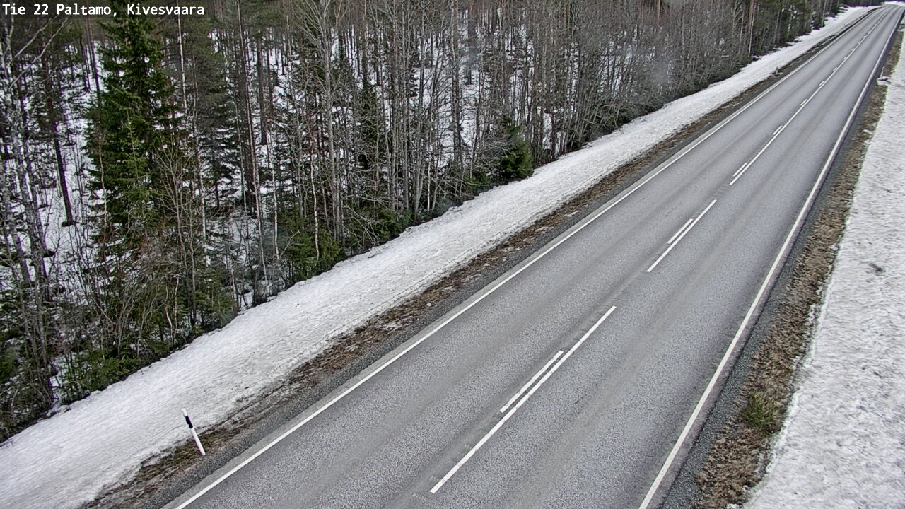 Kelikamerat Kuva Tie 22 Paltamo, Kivesvaara, Paltamo, Kainuu
