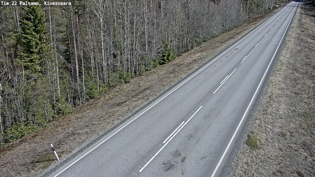 Kelikamerat Kuva Tie 22 Paltamo, Kivesvaara, Paltamo, Kainuu
