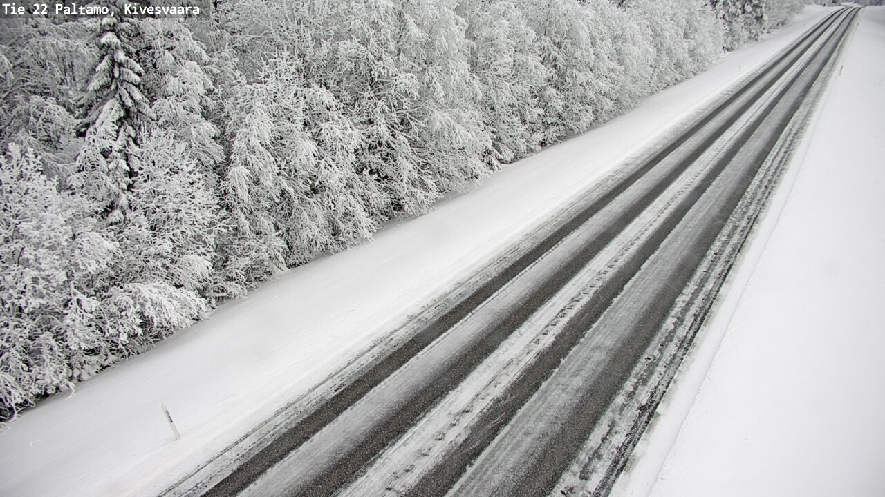 Weather Camera Image Road 22 Paltamo, Kivesvaara, Paltamo, Kainuu