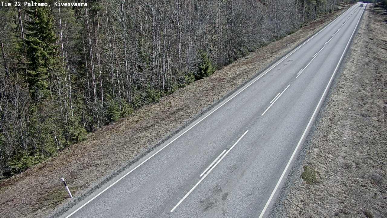 Kelikamerat Kuva Tie 22 Paltamo, Kivesvaara, Paltamo, Kainuu