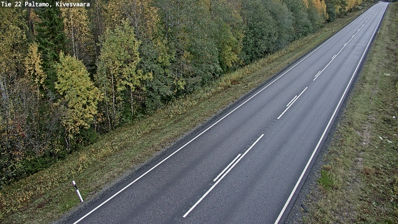 Weather Camera Image Road 22 Paltamo, Kivesvaara, Paltamo, Kainuu