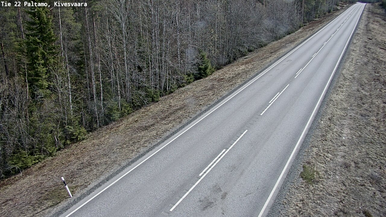 Kelikamerat Kuva Tie 22 Paltamo, Kivesvaara, Paltamo, Kainuu