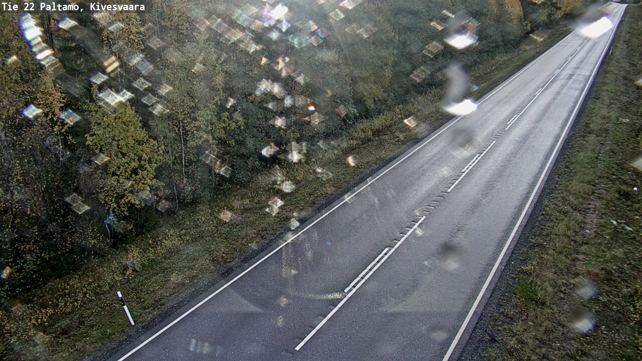 Weather Camera Image Road 22 Paltamo, Kivesvaara, Paltamo, Kainuu