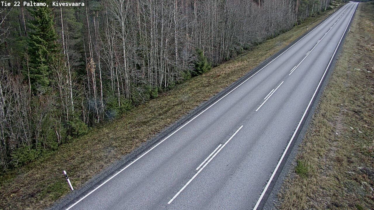 Kelikamerat Kuva Tie 22 Paltamo, Kivesvaara, Paltamo, Kainuu