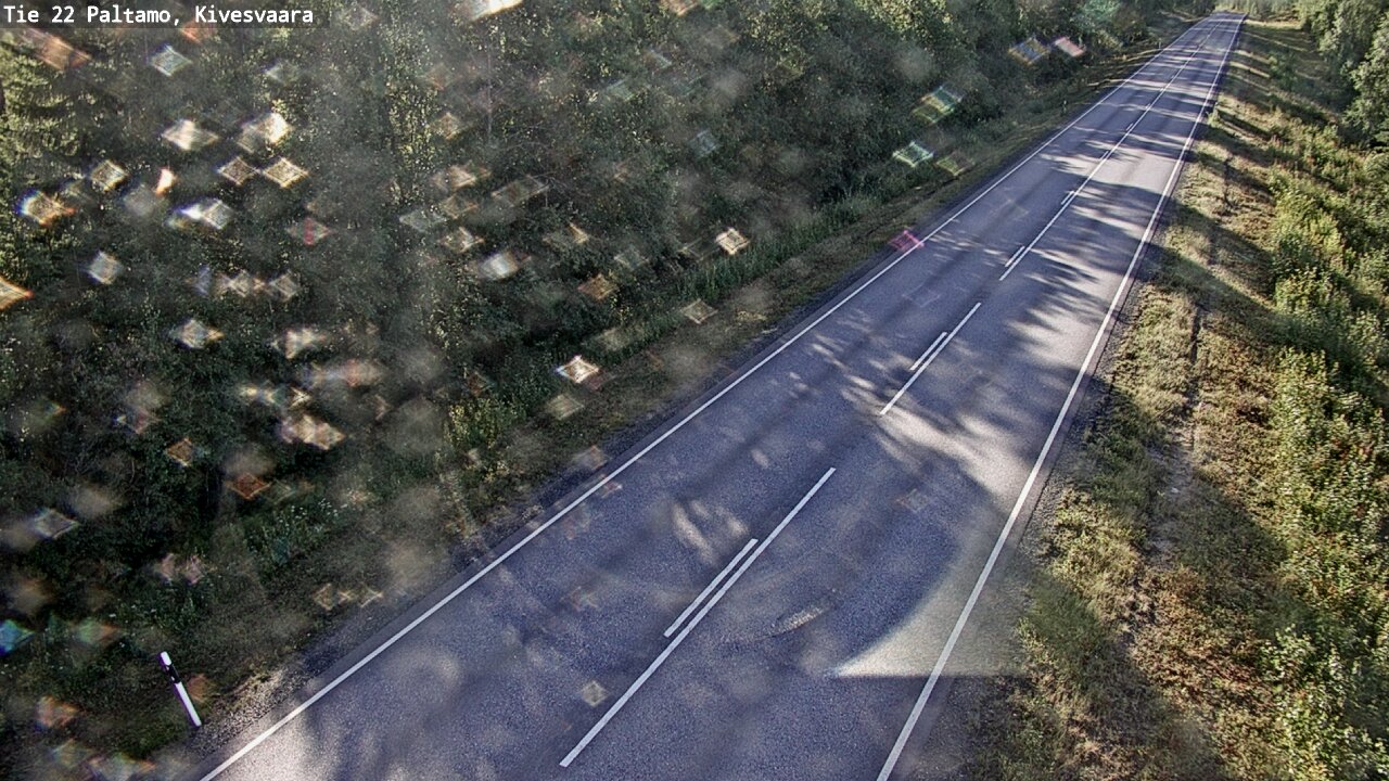 Weather Camera Image Väg 22 Paltamo, Kivesvaara, Paltamo, Kainuu