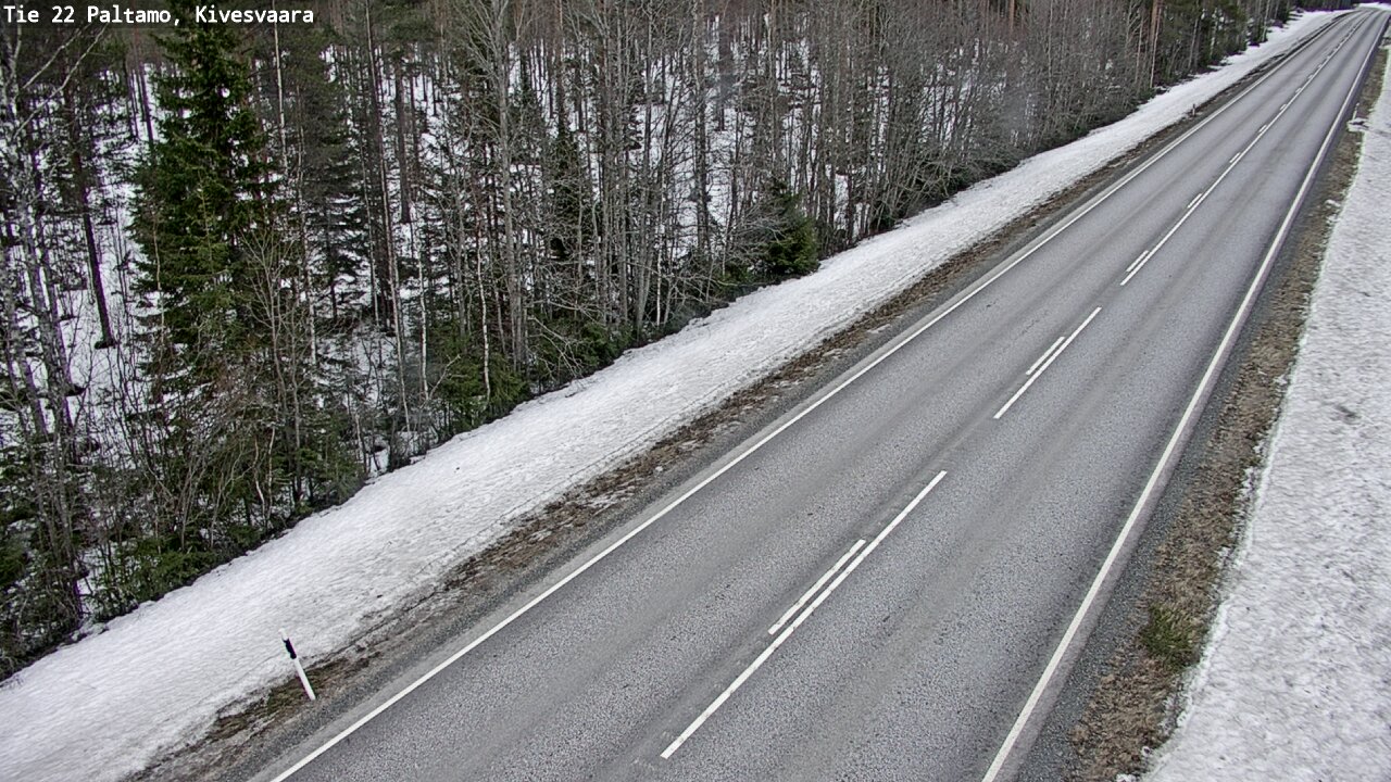 Kelikamerat Kuva Tie 22 Paltamo, Kivesvaara, Paltamo, Kainuu