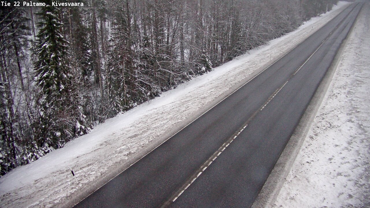 Weather Camera Image Road 22 Paltamo, Kivesvaara, Paltamo, Kainuu