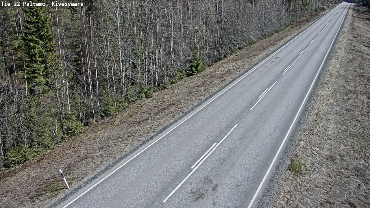 Kelikamerat Kuva Tie 22 Paltamo, Kivesvaara, Paltamo, Kainuu