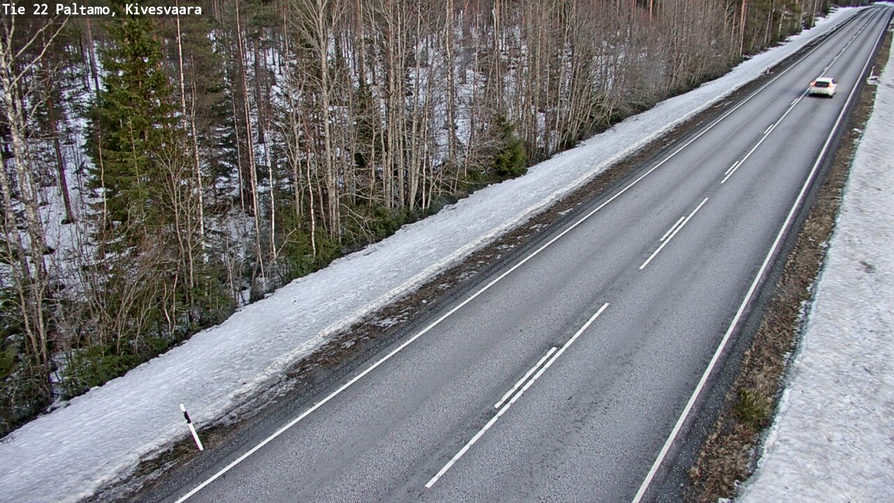 Kelikamerat Kuva Tie 22 Paltamo, Kivesvaara, Paltamo, Kainuu