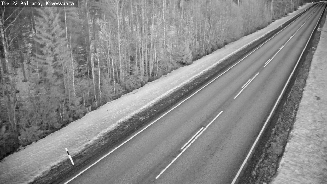 Kelikamerat Kuva Tie 22 Paltamo, Kivesvaara, Paltamo, Kainuu