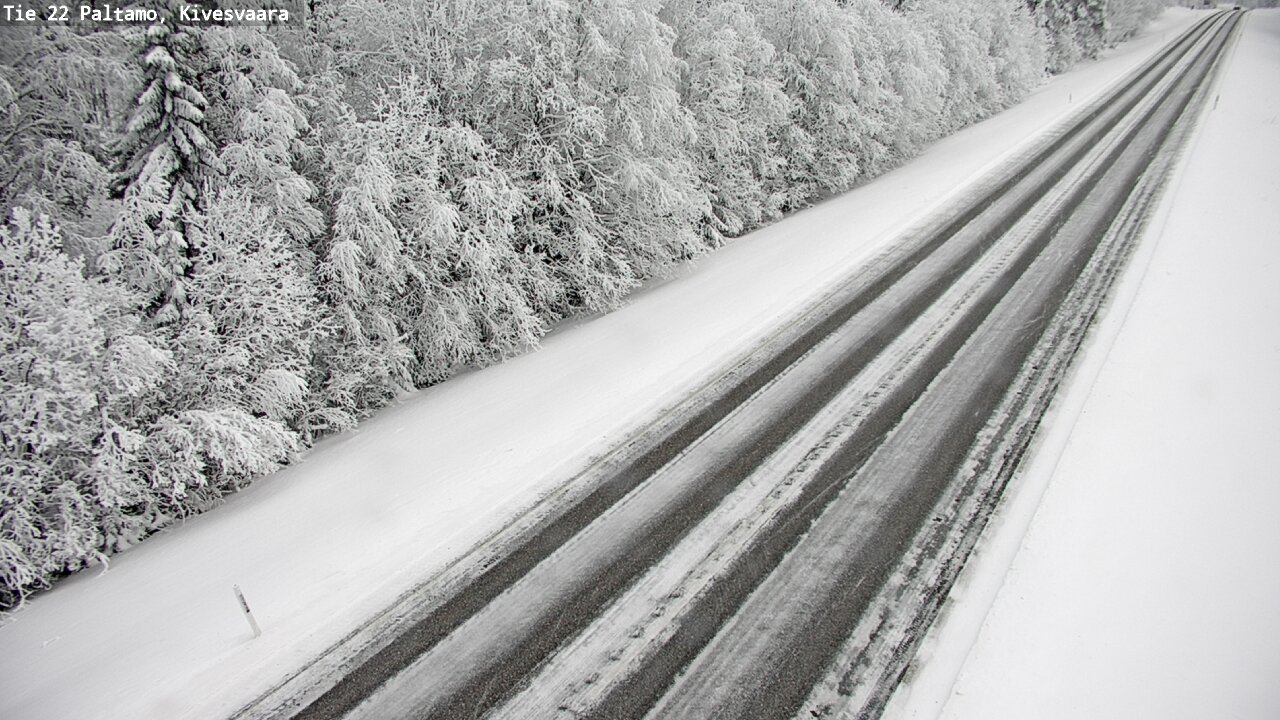 Weather Camera Image Road 22 Paltamo, Kivesvaara, Paltamo, Kainuu