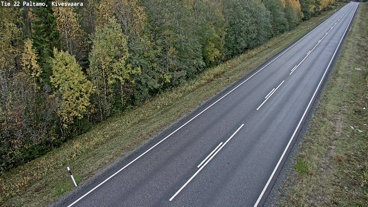 Weather Camera Image Road 22 Paltamo, Kivesvaara, Paltamo, Kainuu