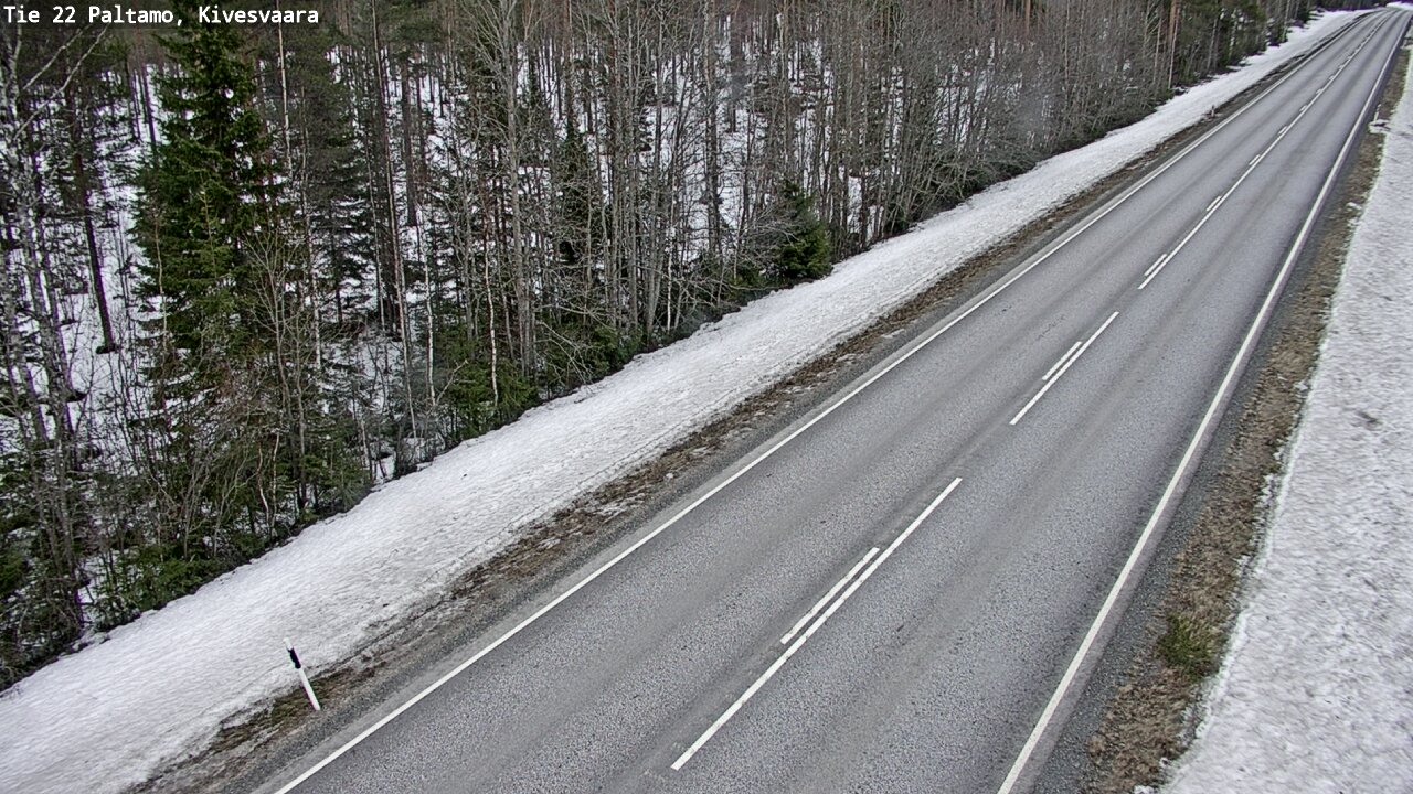 Kelikamerat Kuva Tie 22 Paltamo, Kivesvaara, Paltamo, Kainuu
