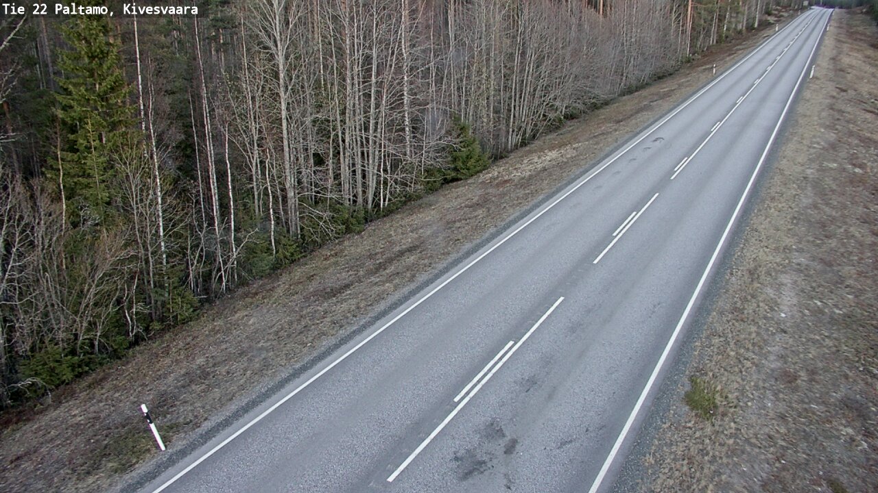 Kelikamerat Kuva Tie 22 Paltamo, Kivesvaara, Paltamo, Kainuu