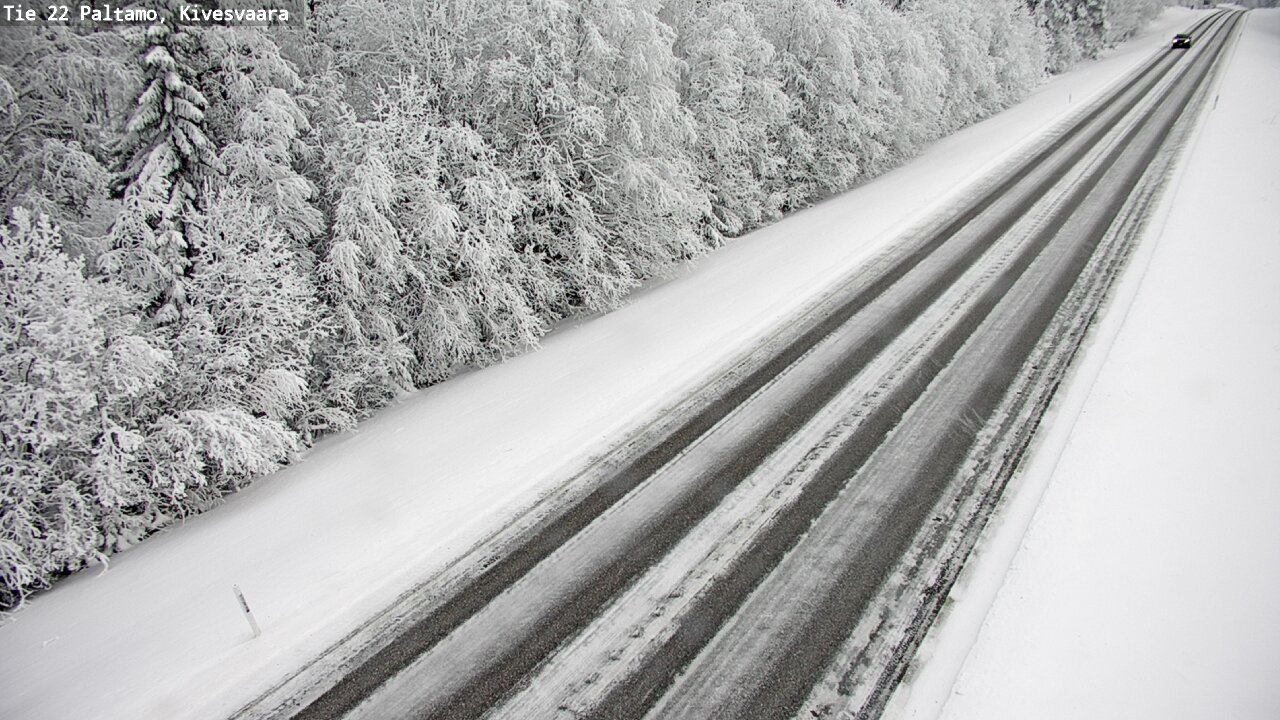 Weather Camera Image Väg 22 Paltamo, Kivesvaara, Paltamo, Kainuu