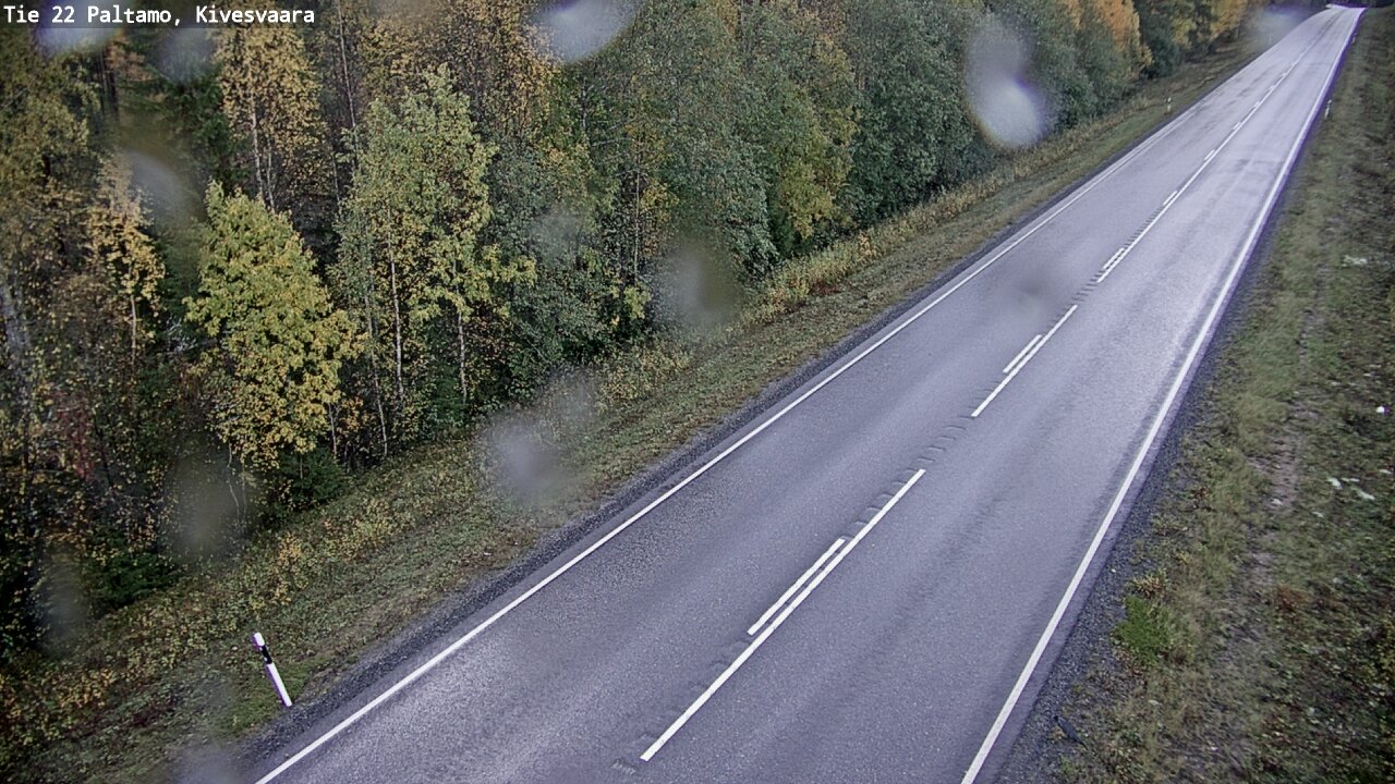 Weather Camera Image Road 22 Paltamo, Kivesvaara, Paltamo, Kainuu