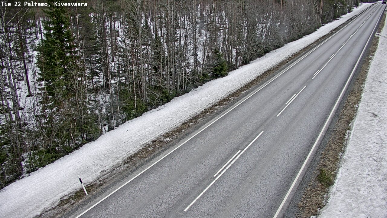 Kelikamerat Kuva Tie 22 Paltamo, Kivesvaara, Paltamo, Kainuu