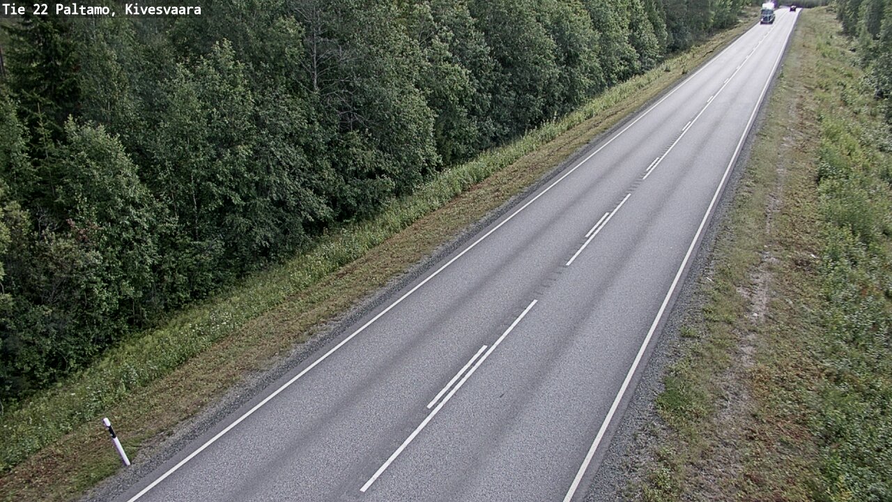 Weather Camera Image Road 22 Paltamo, Kivesvaara, Paltamo, Kainuu