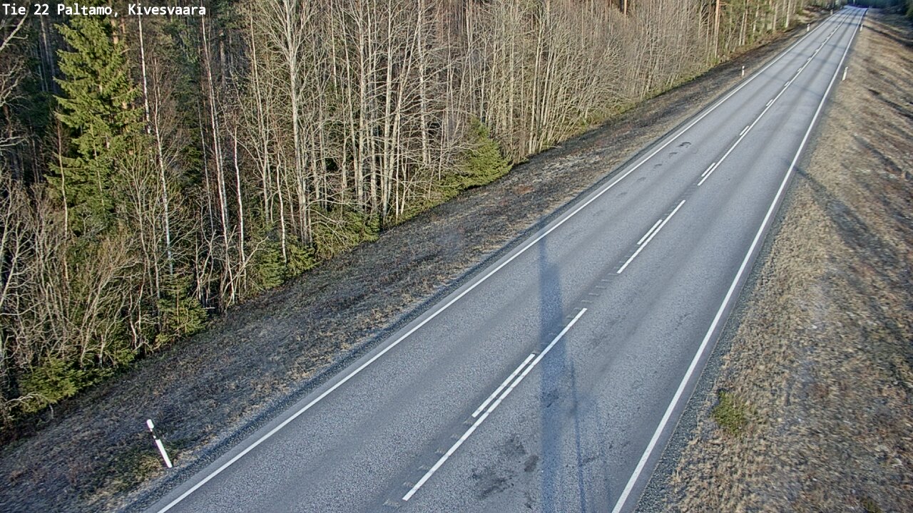 Kelikamerat Kuva Tie 22 Paltamo, Kivesvaara, Paltamo, Kainuu