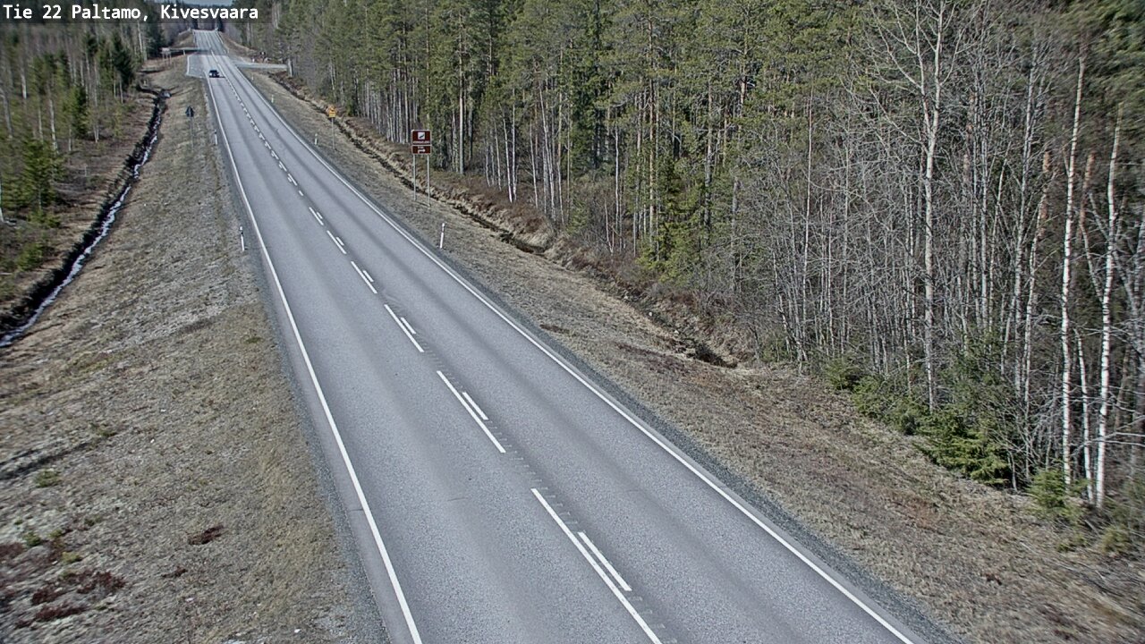 Kelikamerat Kuva Tie 22 Paltamo, Kivesvaara, Paltamo, Kainuu