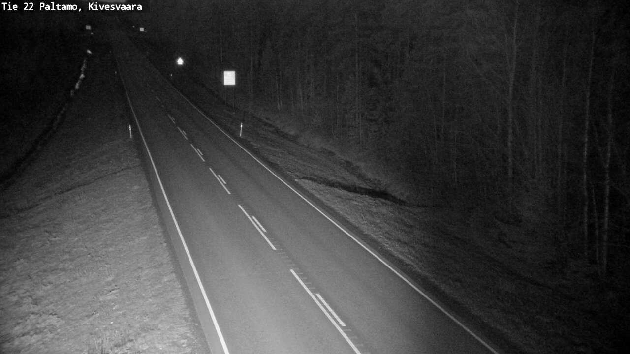 Weather Camera Image Road 22 Paltamo, Kivesvaara, Paltamo, Kainuu
