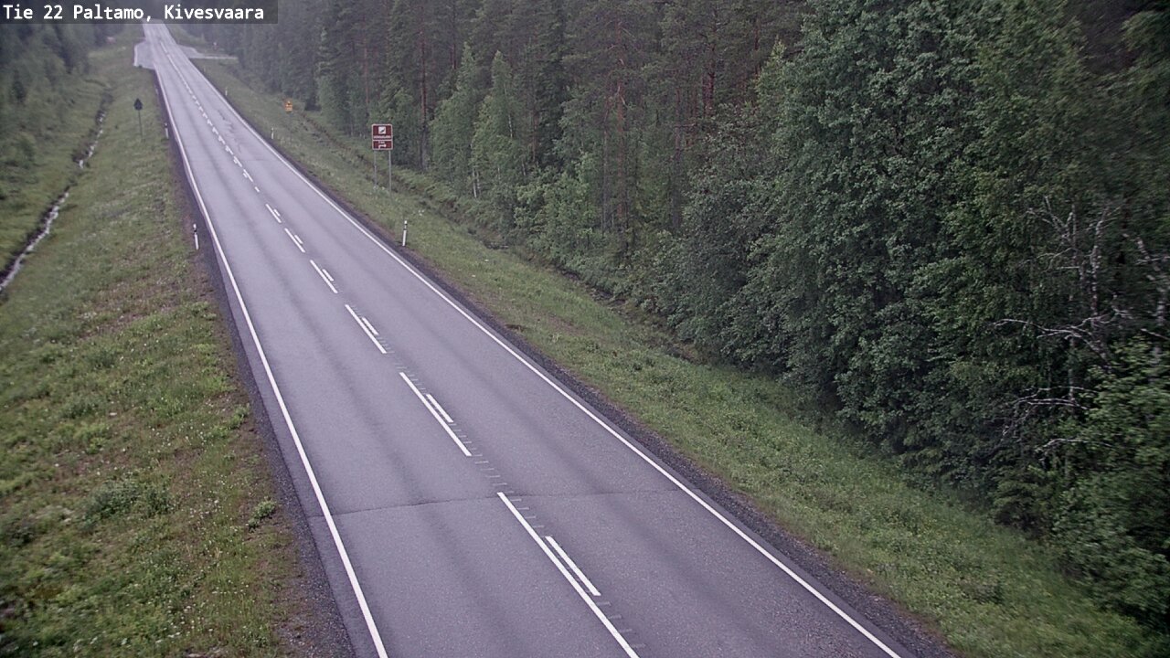 Kelikamerat Kuva Tie 22 Paltamo, Kivesvaara, Paltamo, Kainuu