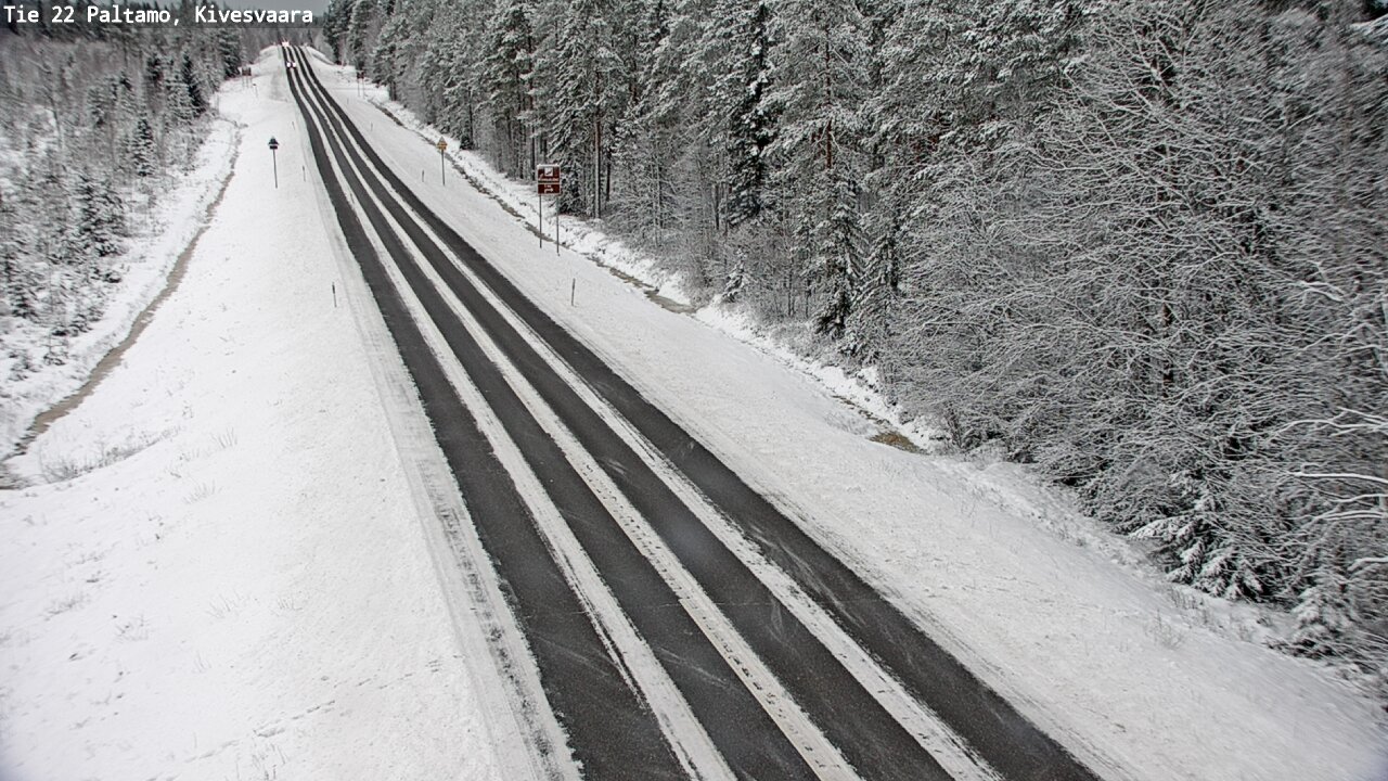 Kelikamerat Kuva Tie 22 Paltamo, Kivesvaara, Paltamo, Kainuu
