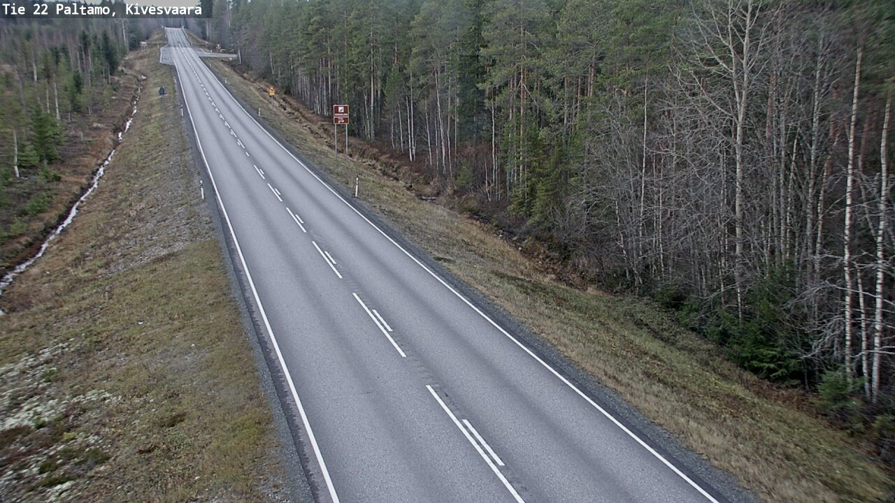 Kelikamerat Kuva Tie 22 Paltamo, Kivesvaara, Paltamo, Kainuu