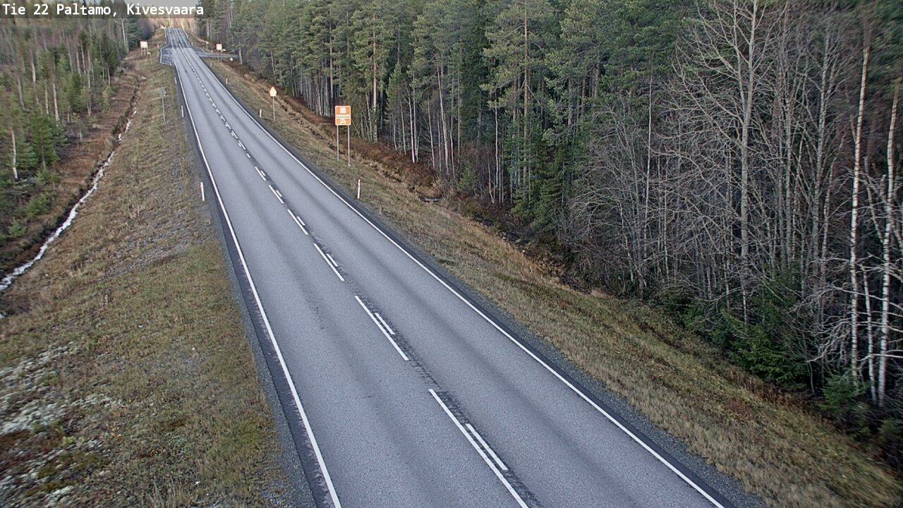 Kelikamerat Kuva Tie 22 Paltamo, Kivesvaara, Paltamo, Kainuu