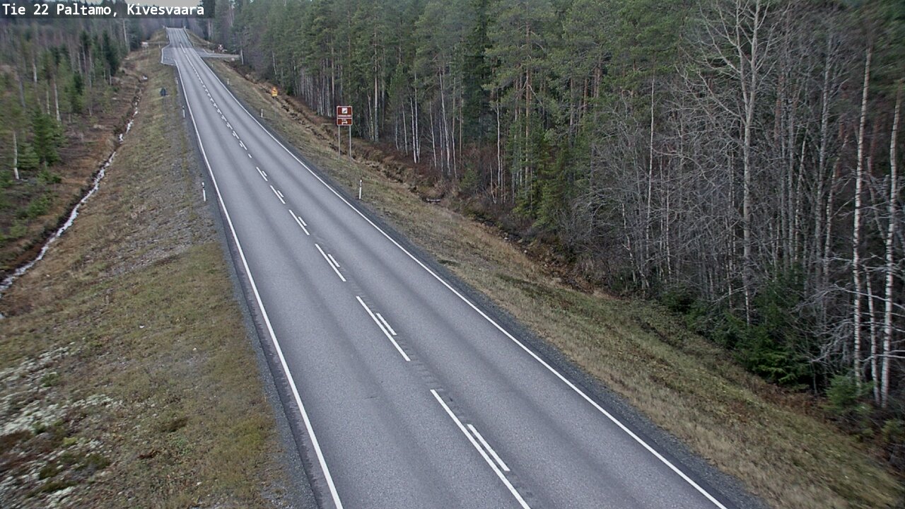 Kelikamerat Kuva Tie 22 Paltamo, Kivesvaara, Paltamo, Kainuu