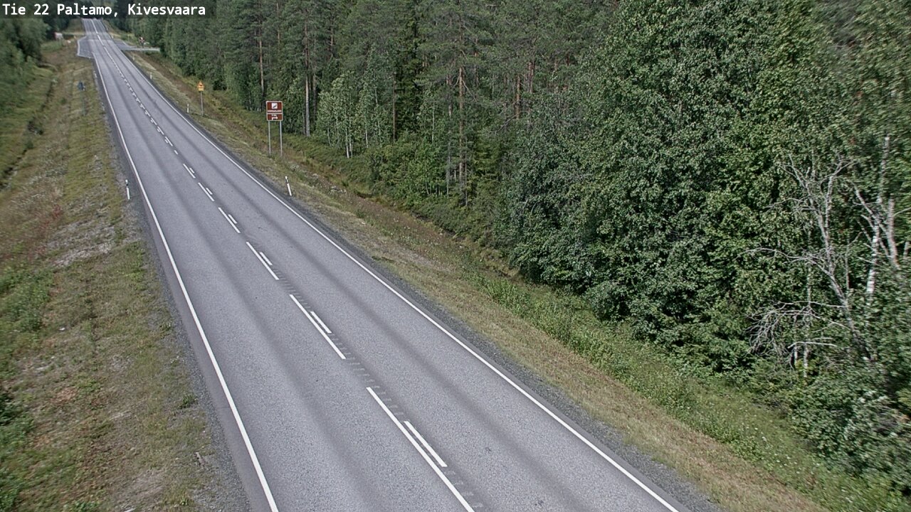Kelikamerat Kuva Tie 22 Paltamo, Kivesvaara, Paltamo, Kainuu
