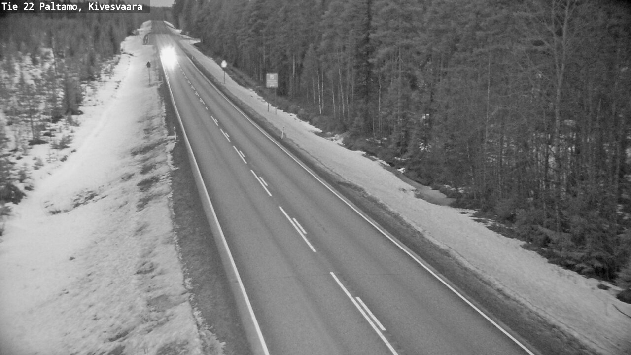 Kelikamerat Kuva Tie 22 Paltamo, Kivesvaara, Paltamo, Kainuu