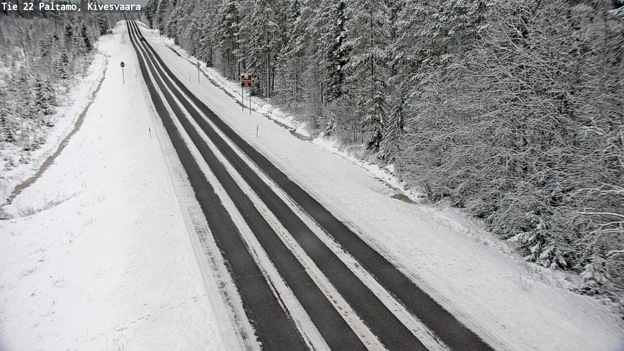 Kelikamerat Kuva Tie 22 Paltamo, Kivesvaara, Paltamo, Kainuu