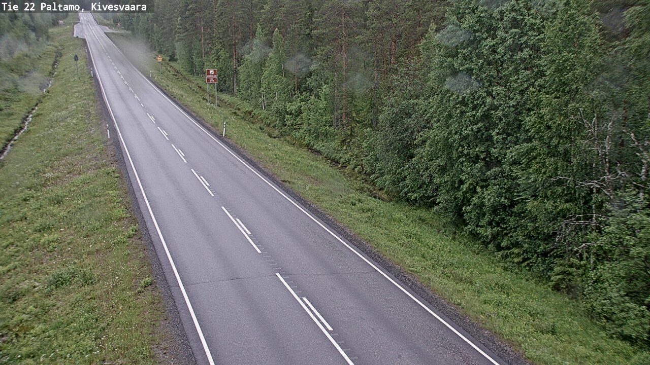 Kelikamerat Kuva Tie 22 Paltamo, Kivesvaara, Paltamo, Kainuu