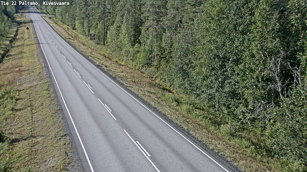 Kelikamerat Kuva Tie 22 Paltamo, Kivesvaara, Paltamo, Kainuu