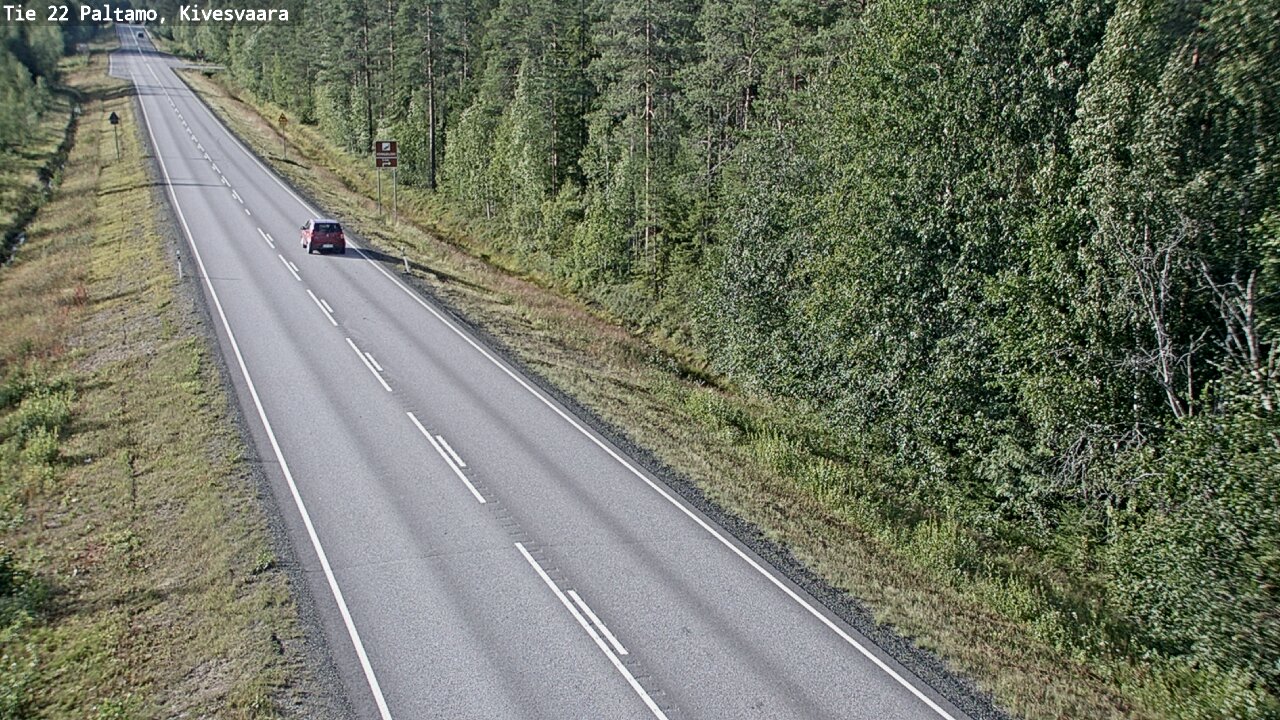 Kelikamerat Kuva Tie 22 Paltamo, Kivesvaara, Paltamo, Kainuu