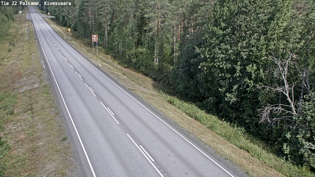 Kelikamerat Kuva Tie 22 Paltamo, Kivesvaara, Paltamo, Kainuu